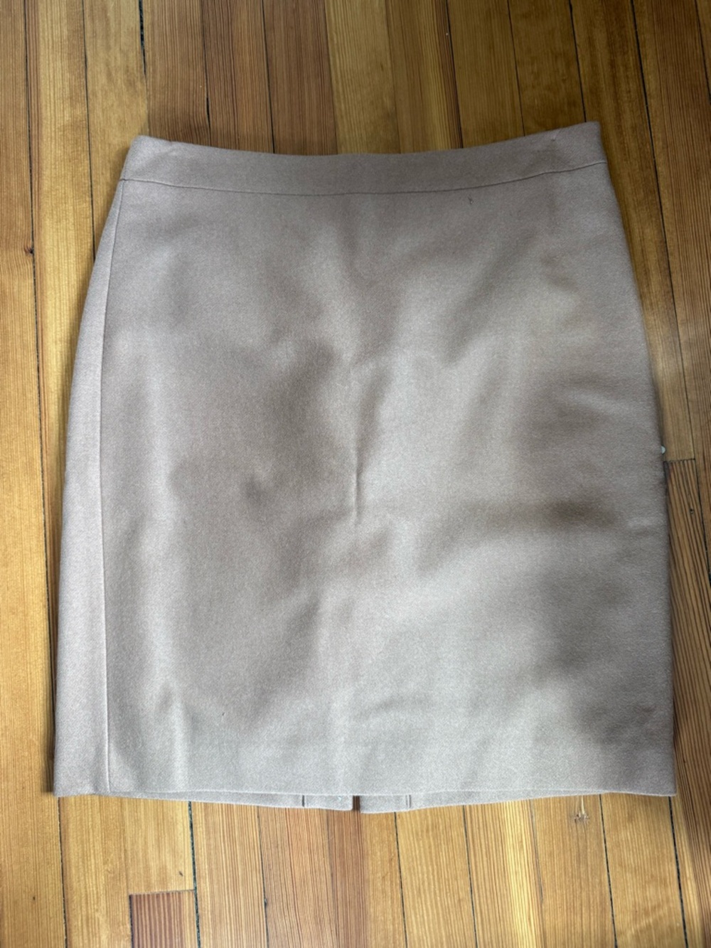 J. Crew Classic Neutral Wool Pencil Skirt - Taupe size 12